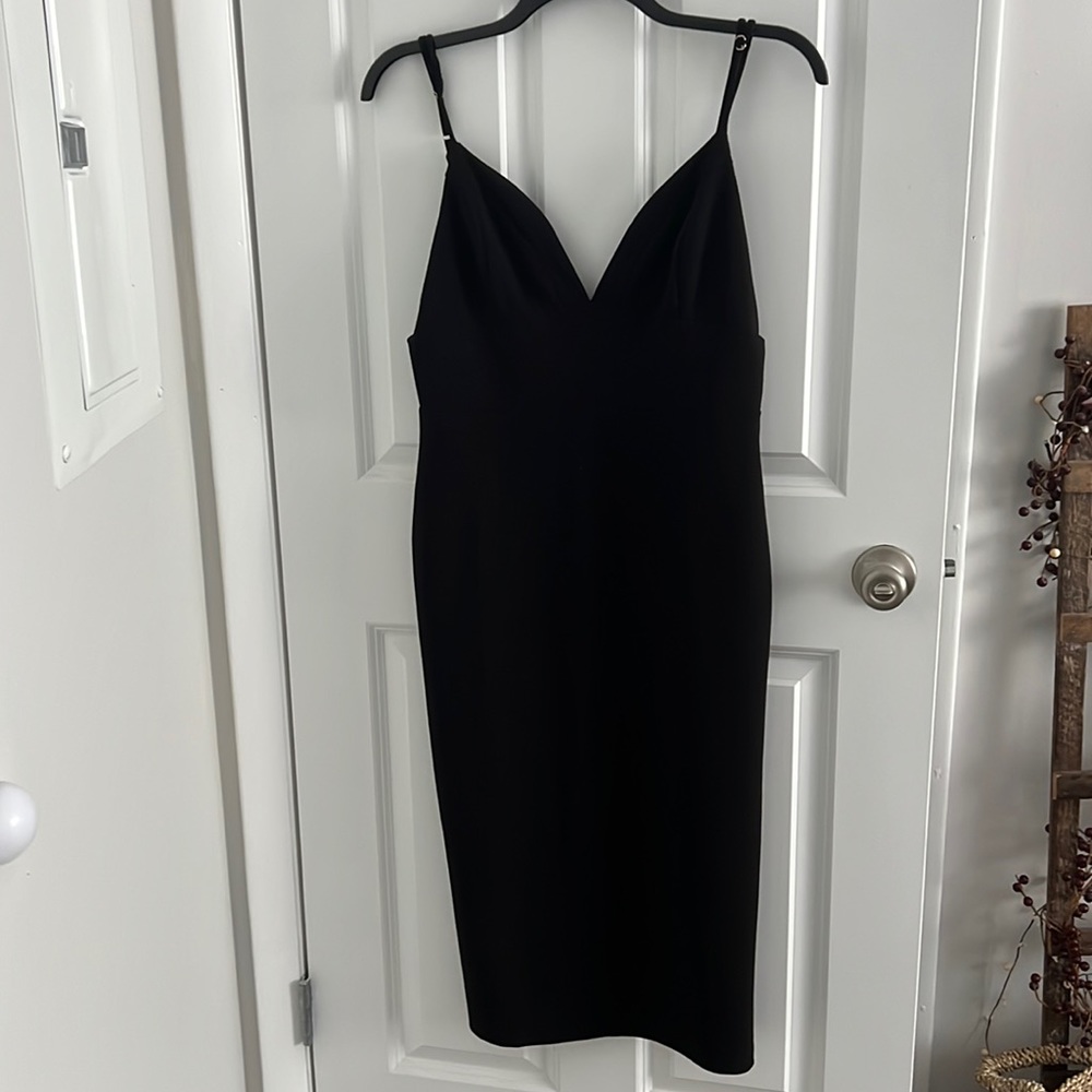 Sexy black dress